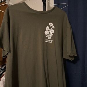 Neff Olive Green Graphic T-Shirt